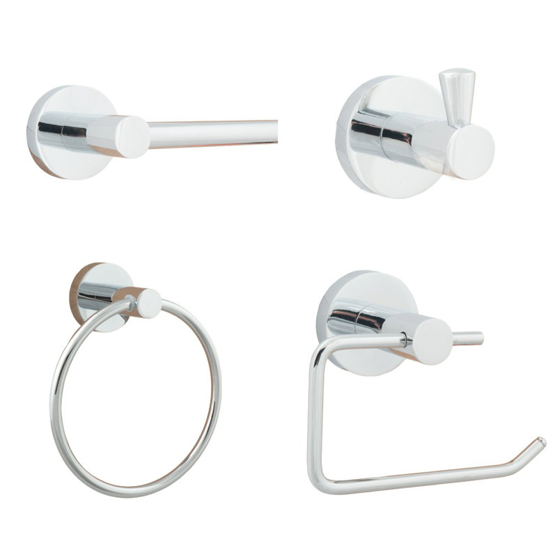 SureLocHardware 4 Piece Bathroom Hardware Set & Reviews Wayfair